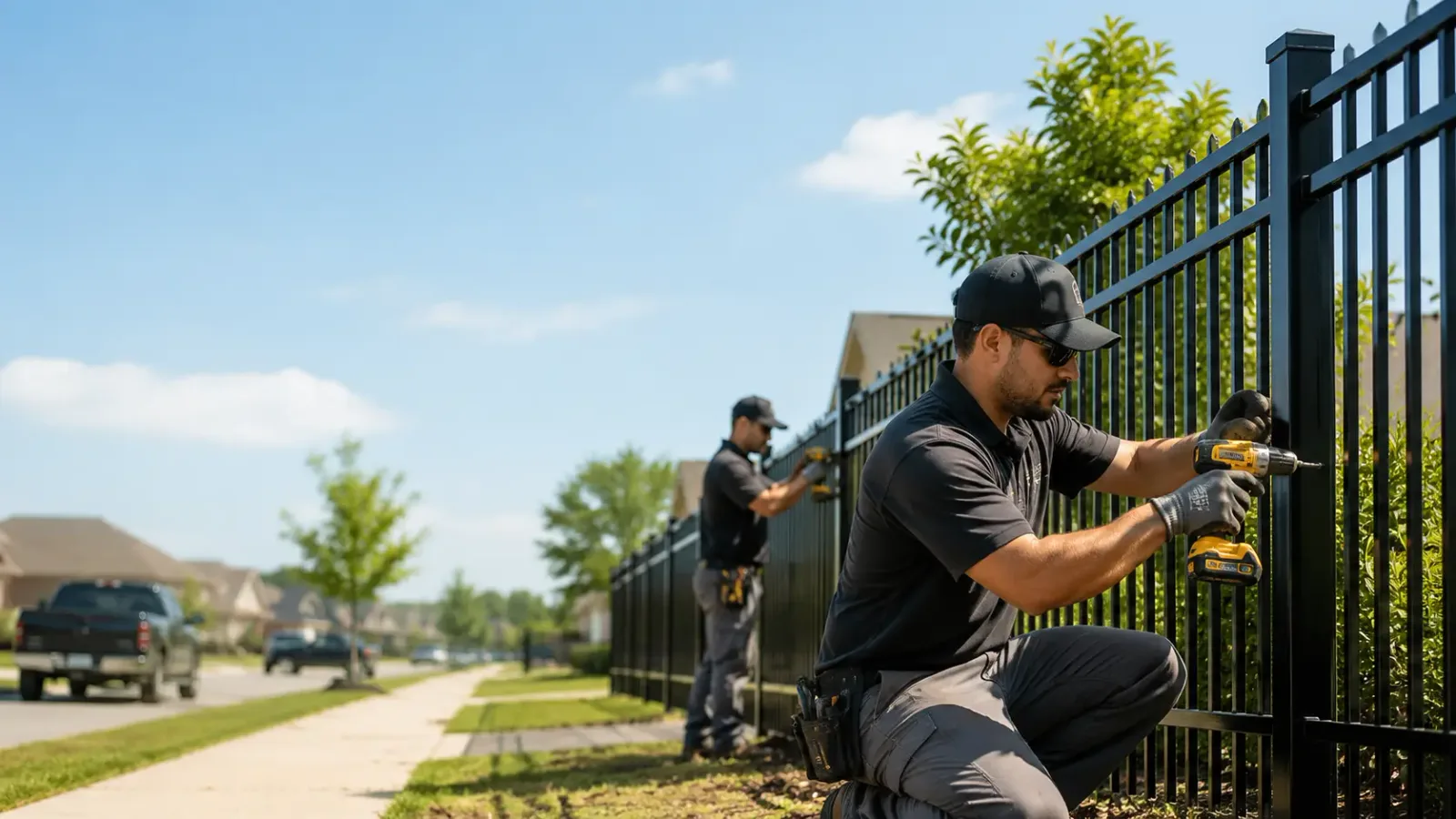 Metal Fence Installation in Dandridge, TN